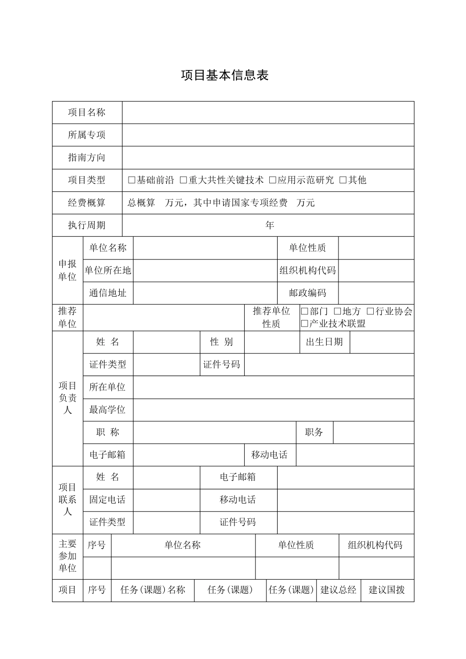 国家重点研发计划专项项目申请书模板_第3页