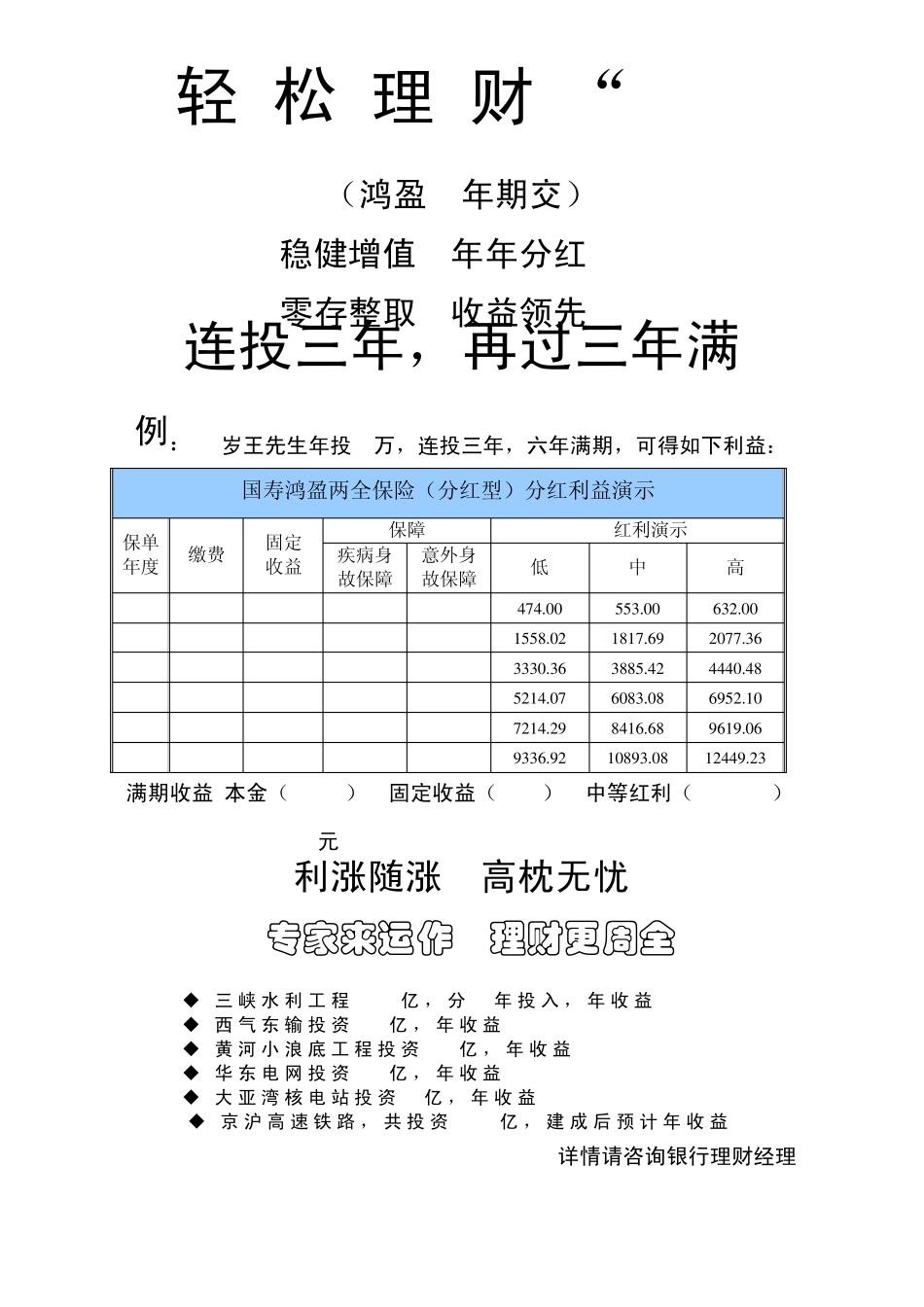 国寿产品介绍(红利版)打印_第2页