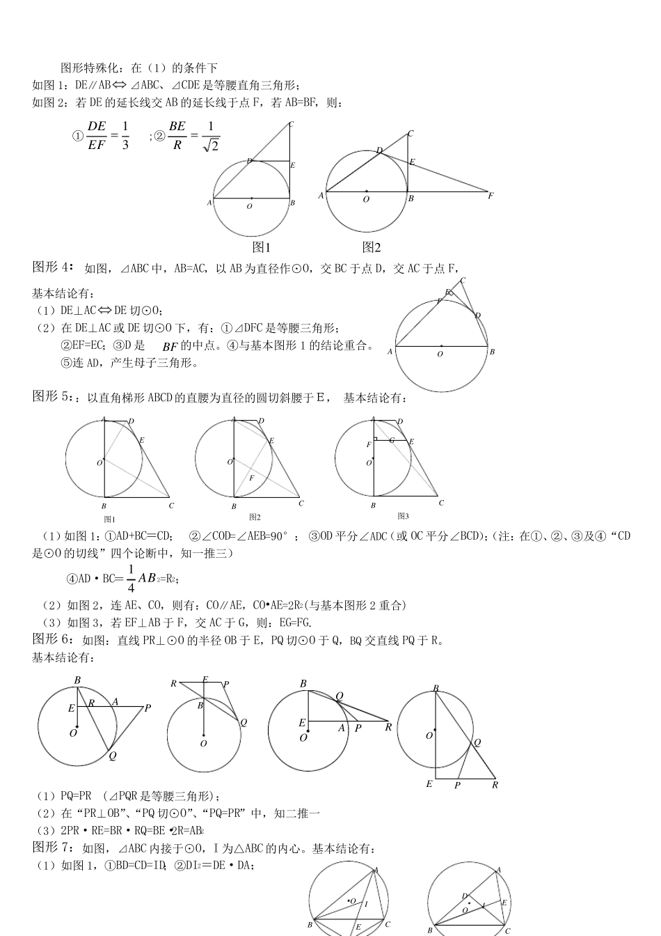 圆的有关证明与计算题专题_第3页