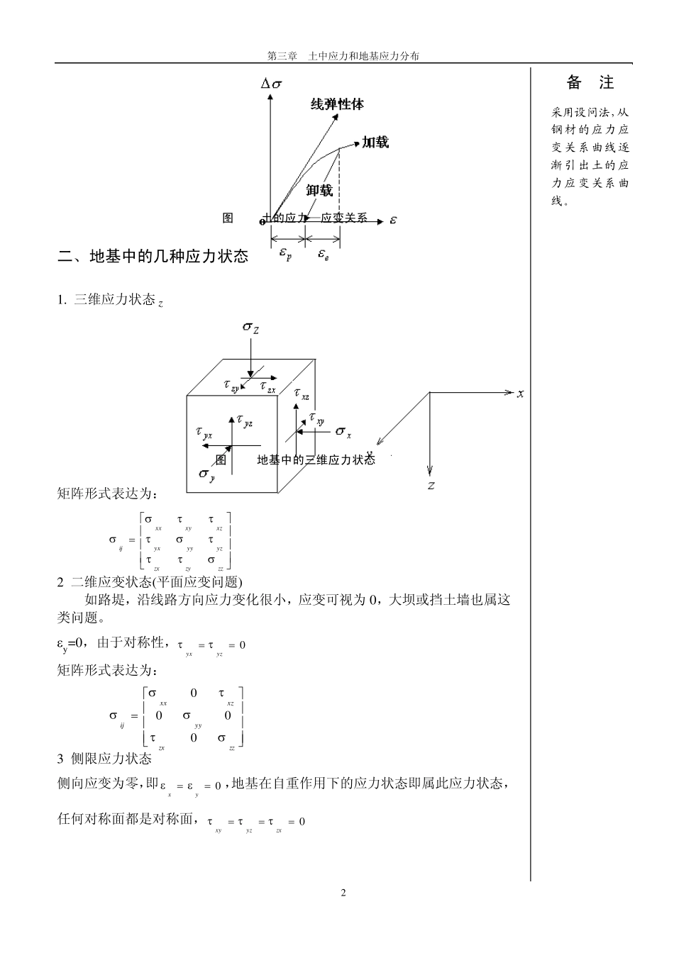 土力学第三章土中应力和地基应力分布_第2页