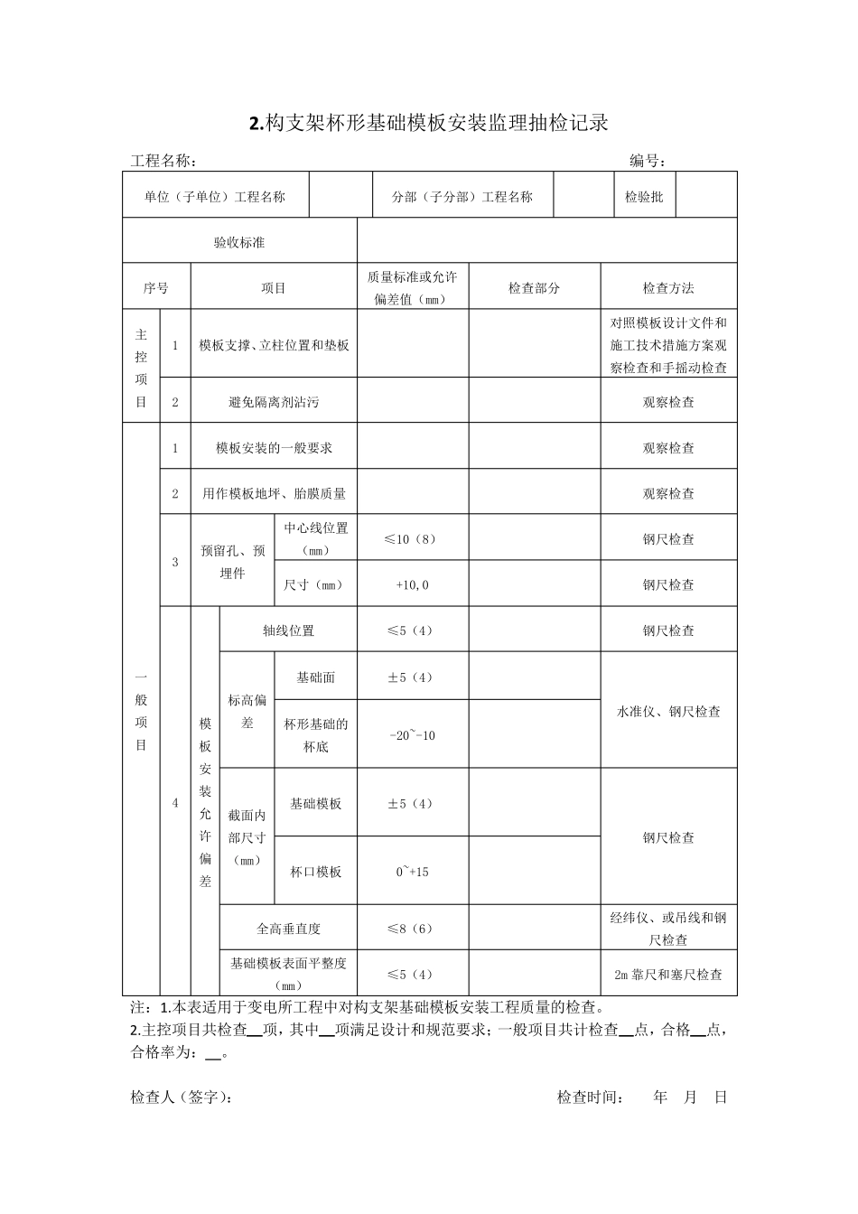 土建监理抽检记录_第3页