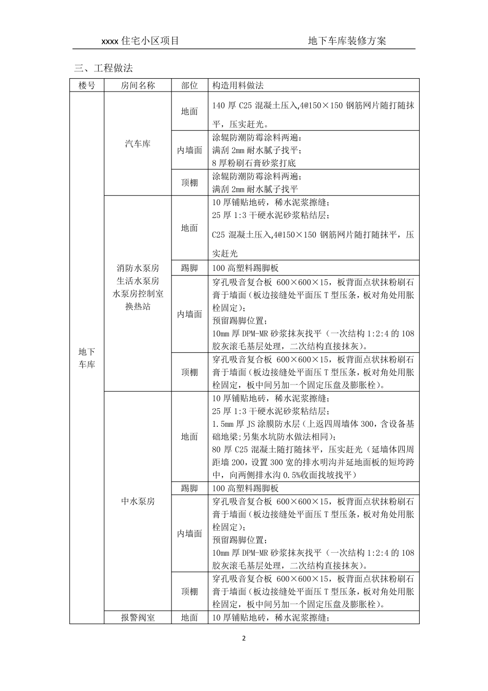 地下车库装修施工方案_第3页