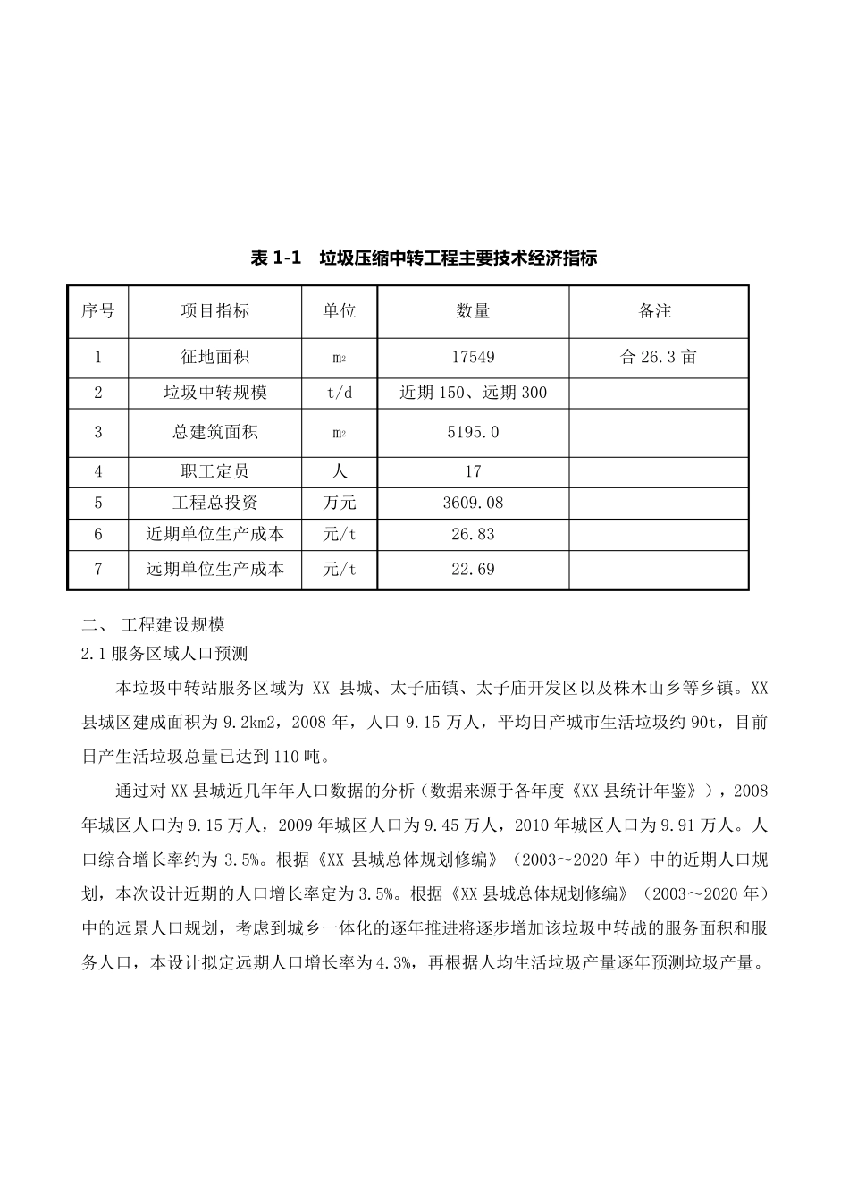 垃圾中转站工程设计方案2_第2页