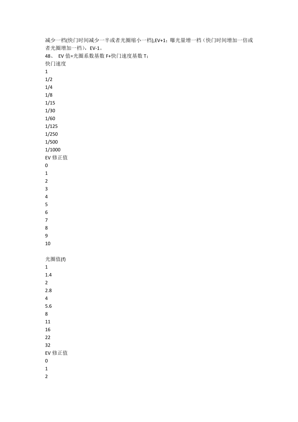 基础摄影知识点_第3页