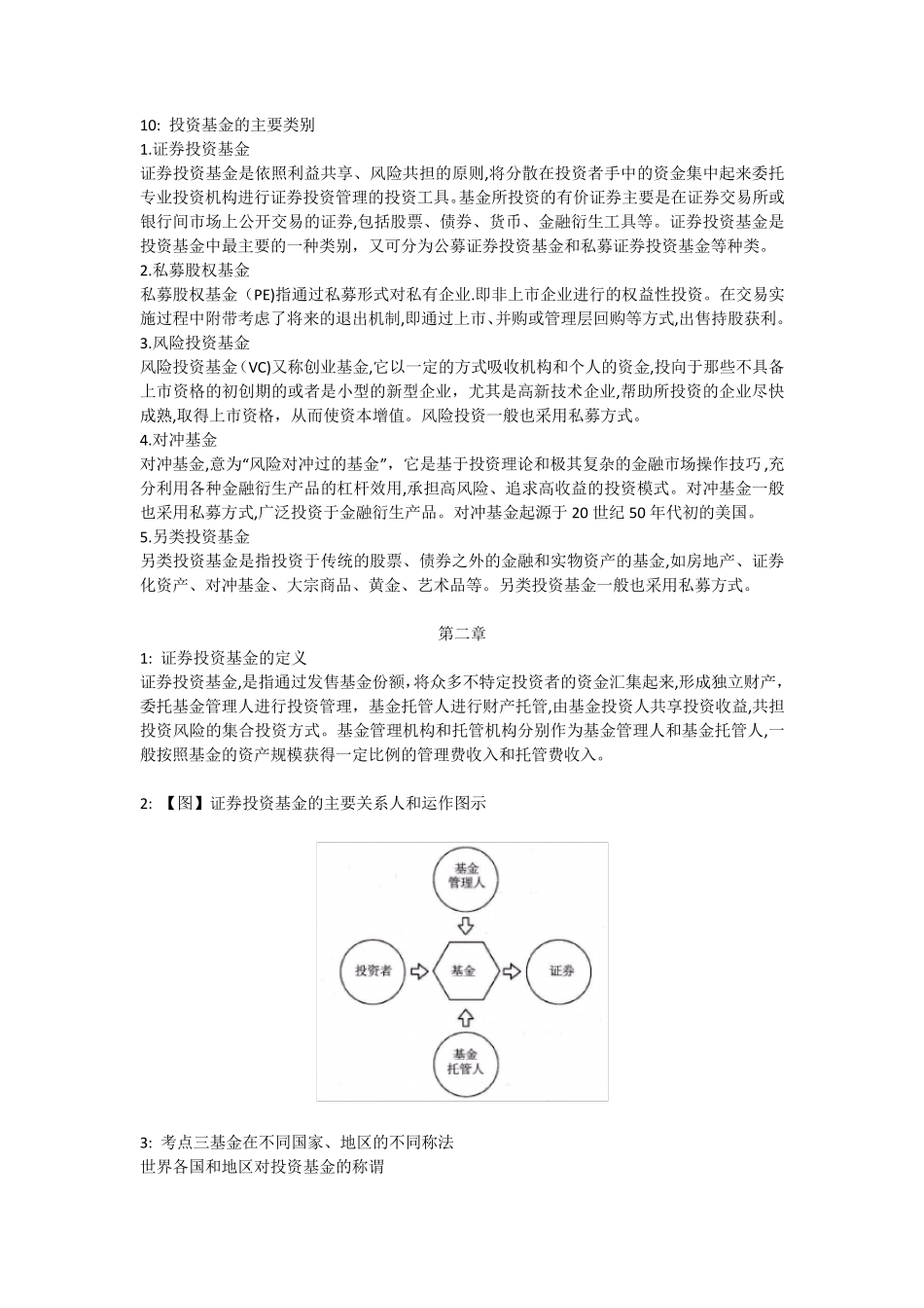基金从业考试知识点整理_第3页