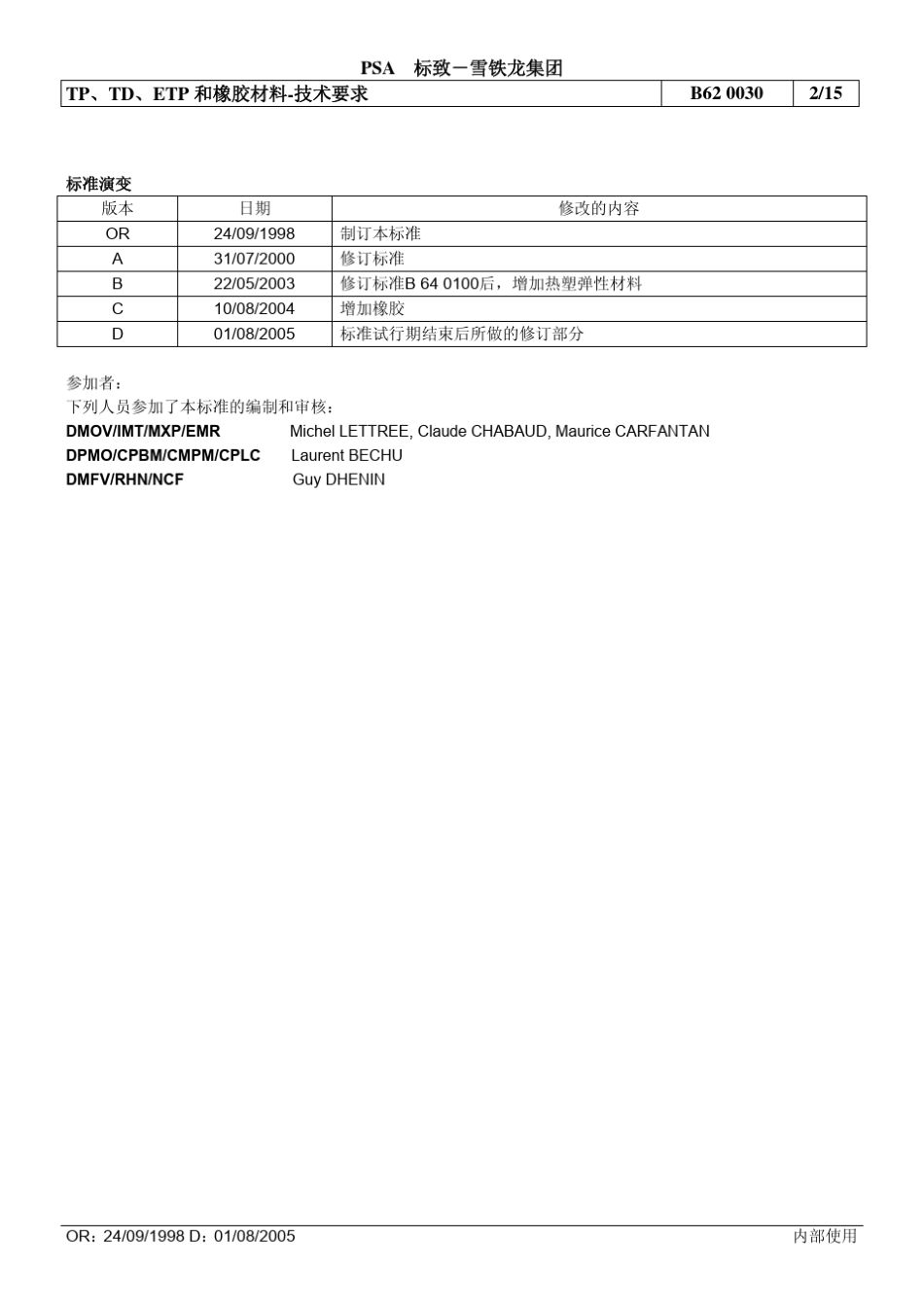 塑料及橡胶等技术要求B62+0030082005D中文_第2页