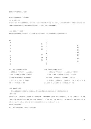 塑料模具模架结构标准及参考图例