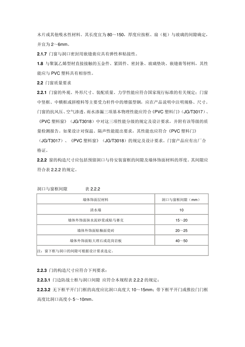 塑料门窗安装及验收规程JGJ103_第2页