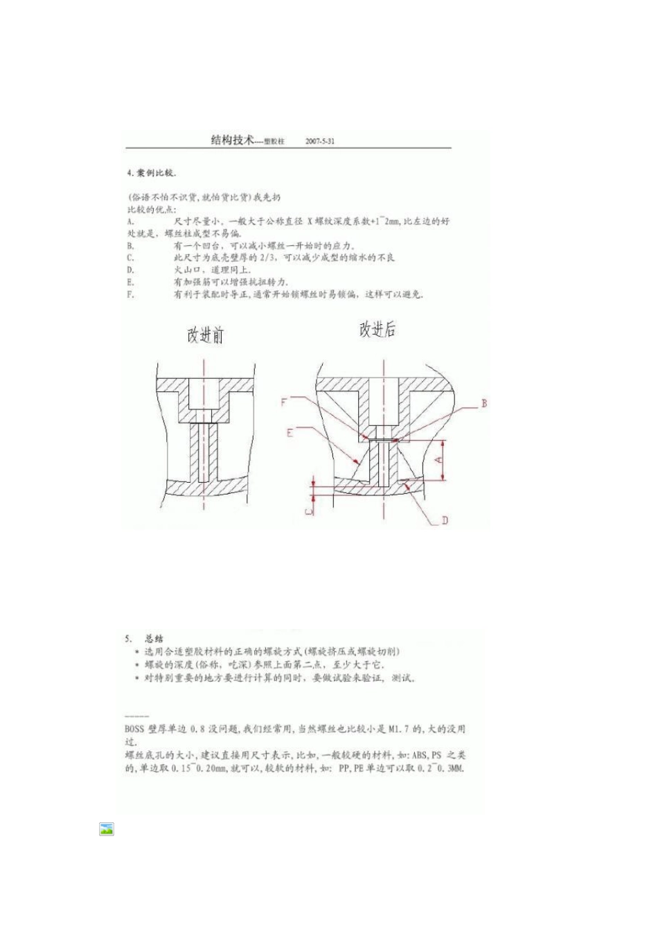 塑胶螺丝柱的设计总结_第3页