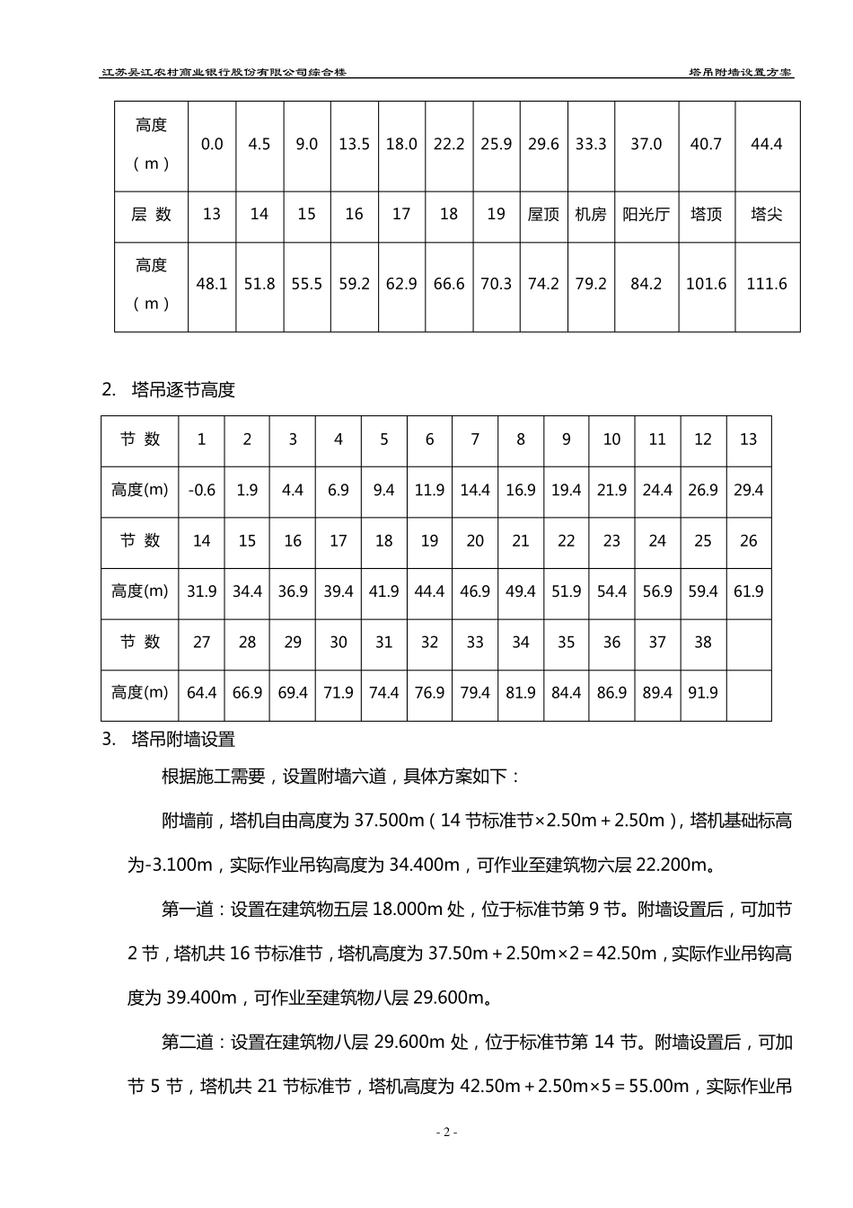 塔吊附墙设置方案_第3页