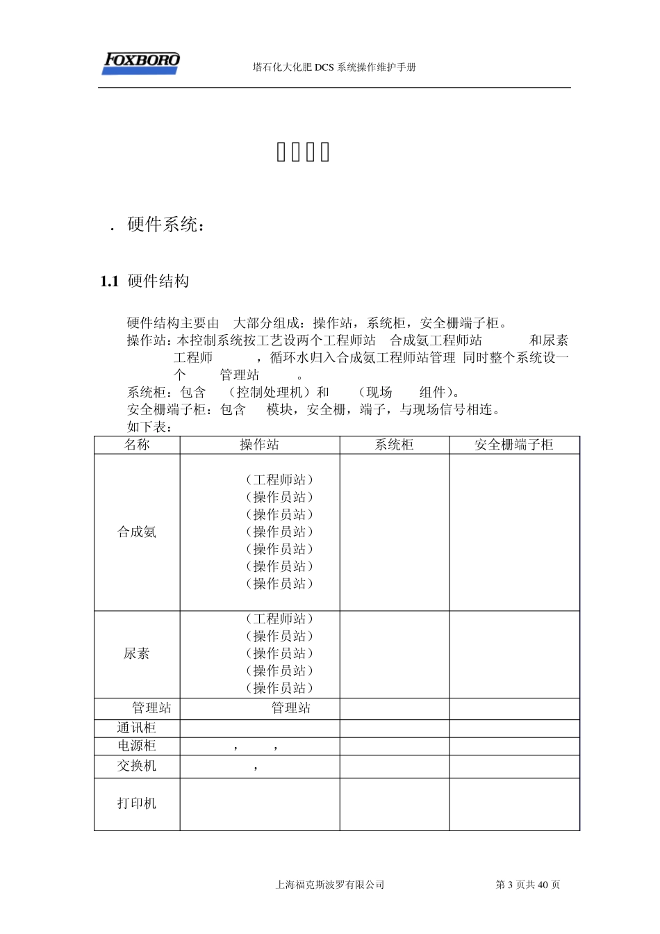塔石化大化肥DCS系统操作维护手册6.8_第3页