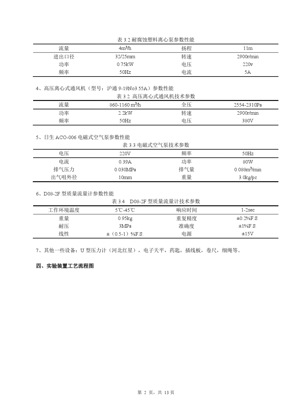填料塔处理废气实验报告谢太平_第2页