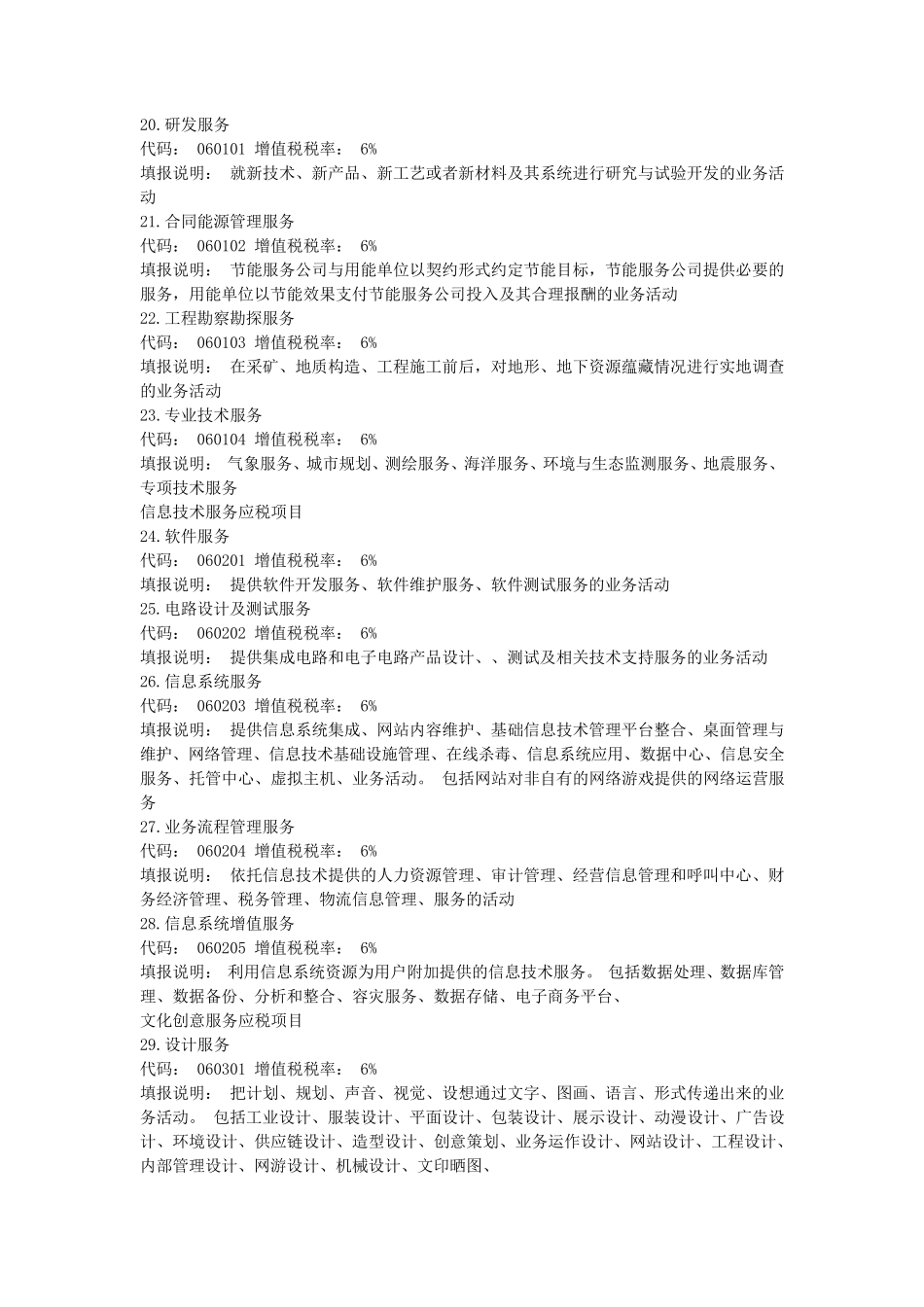 增值税税率表_第3页