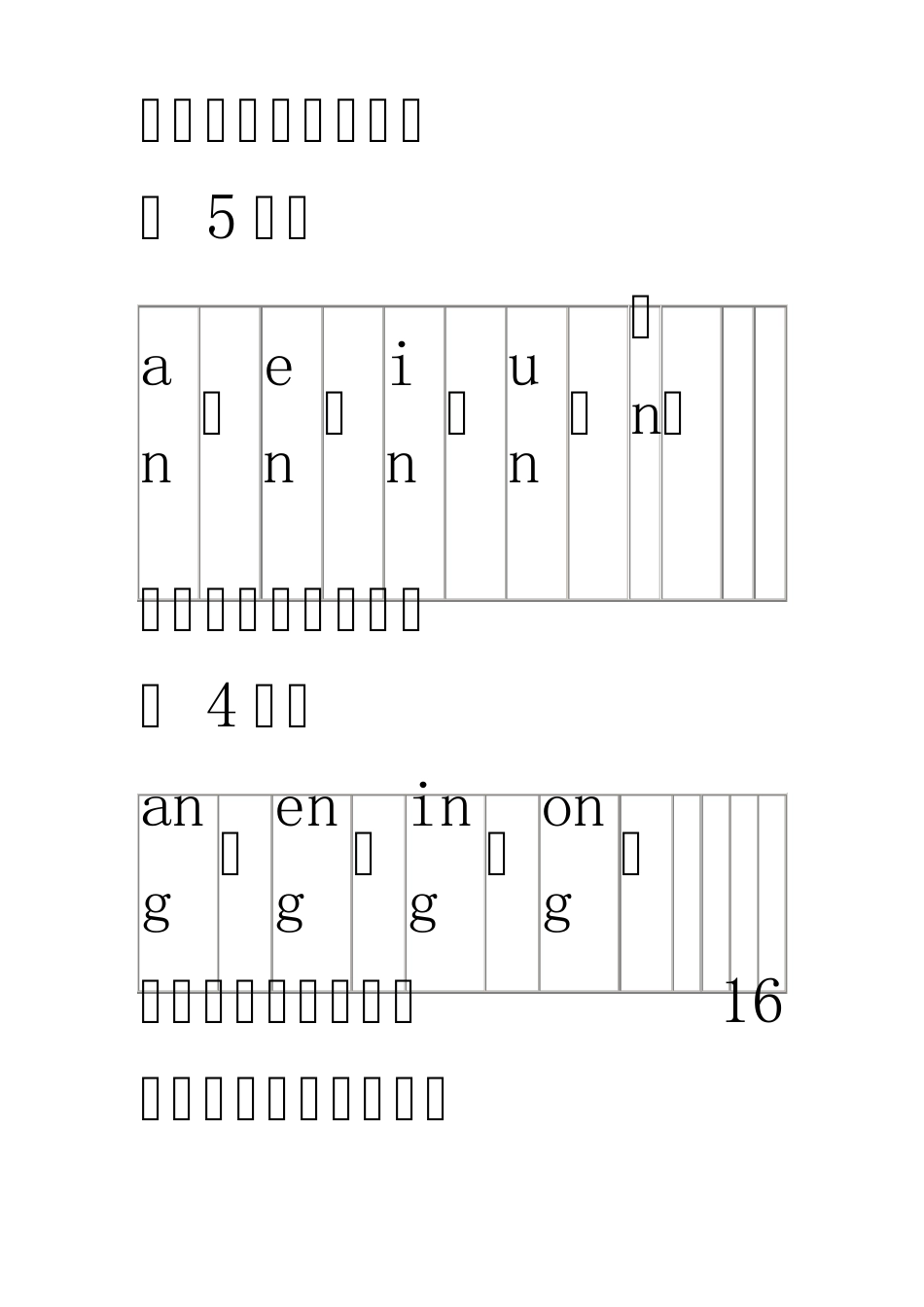 声母、韵母、整体认读音节表_第3页