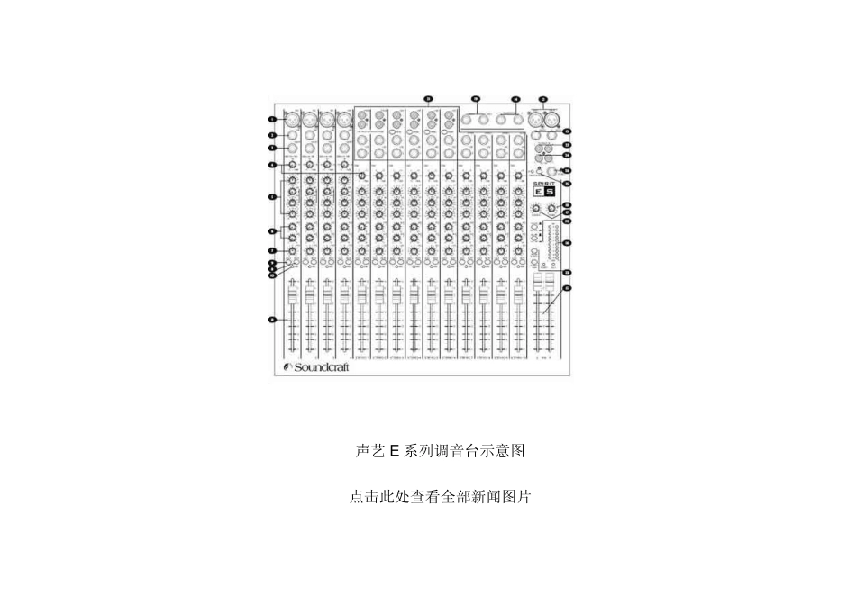 声艺E系列调音台教程_第2页