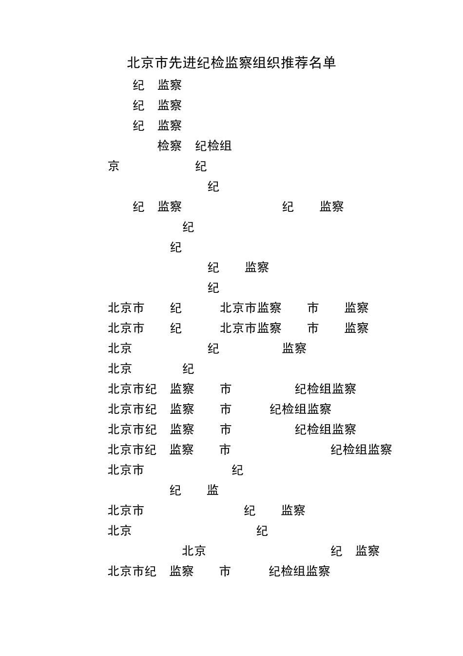 处察监组检纪局化文市驻局察监委纪市京北、52_第1页