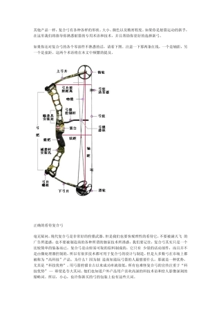 复合弓选用指南