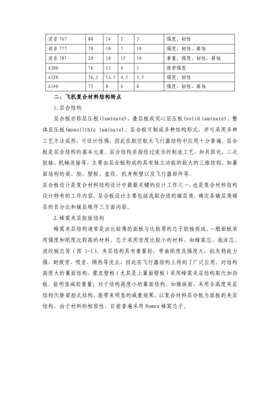 复合材料在飞机上的应用与修理_第2页