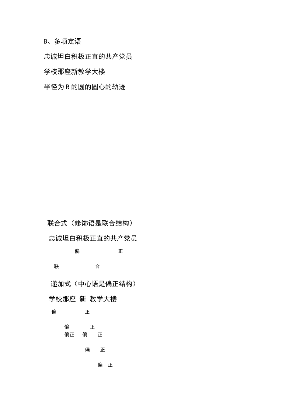 复杂词组层次分析举例_第3页