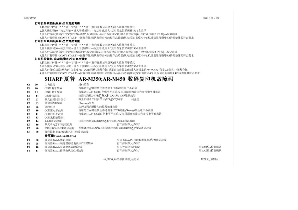 夏普350450维修手册_第3页