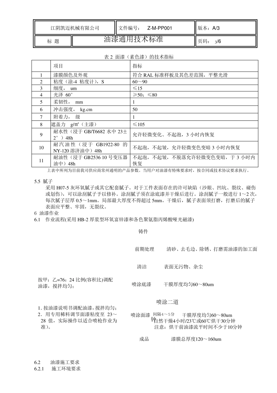 外企油漆通用技术标准(非常完整)_第3页