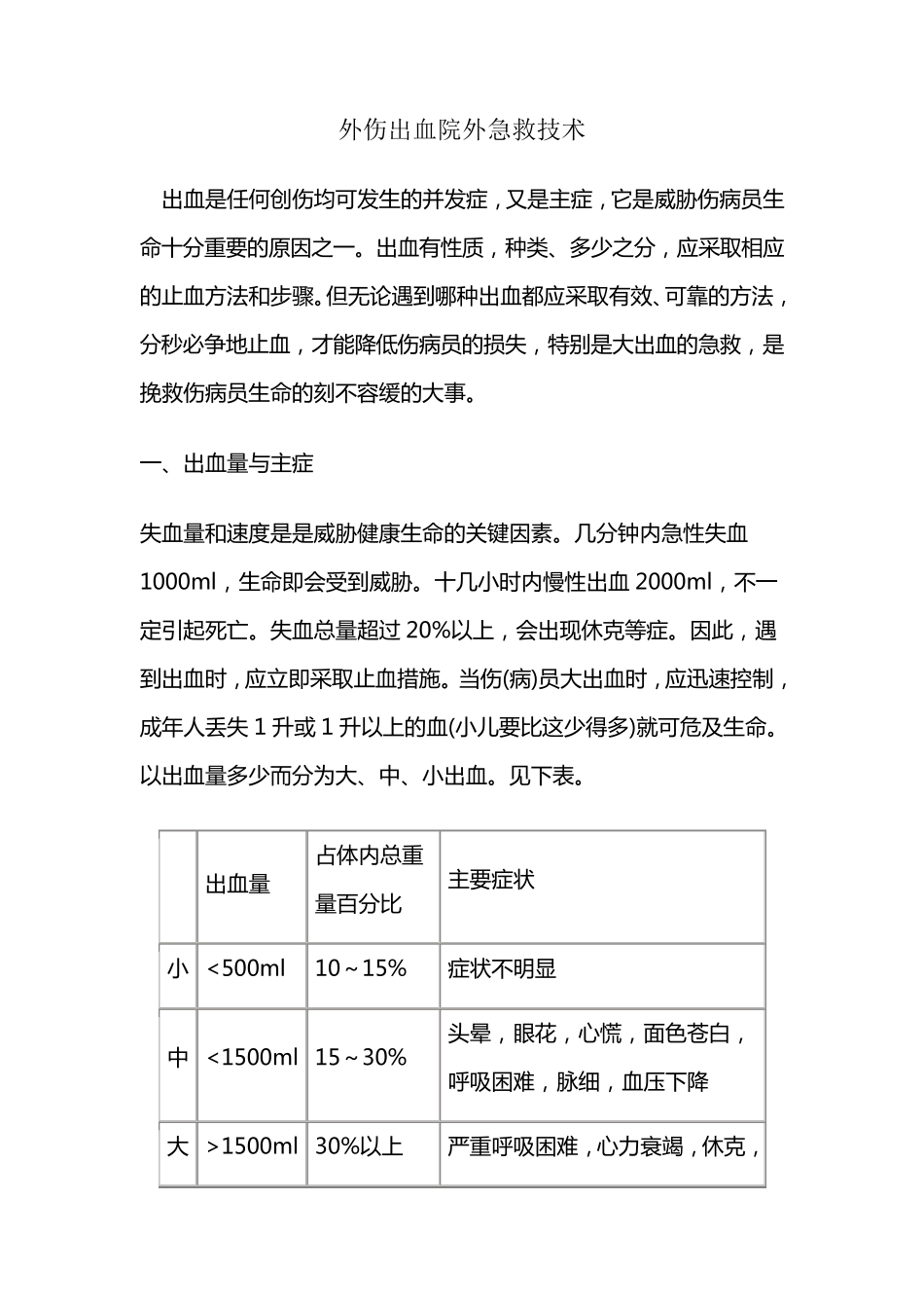 外伤出血急救_第1页