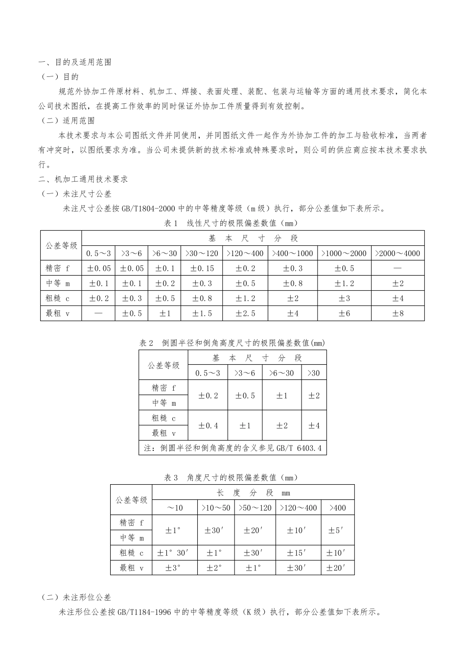 外协加工件通用技术要求_第3页