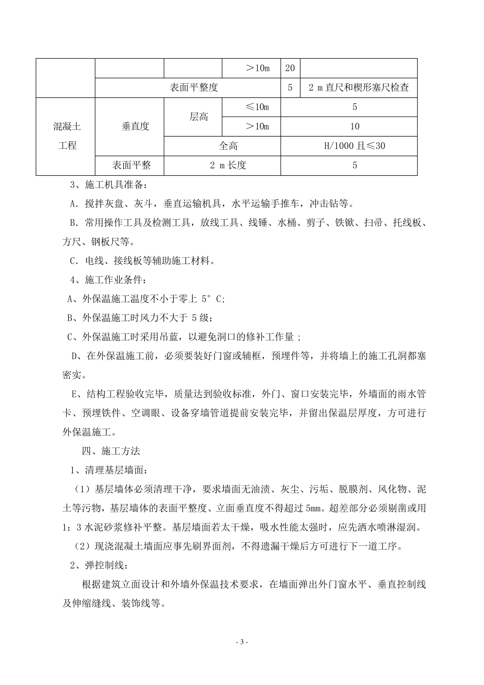 外墙保温施工方案(石墨聚苯板)_secret_第3页