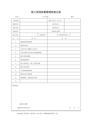 外墙内保温所需所有表格资料汇总
