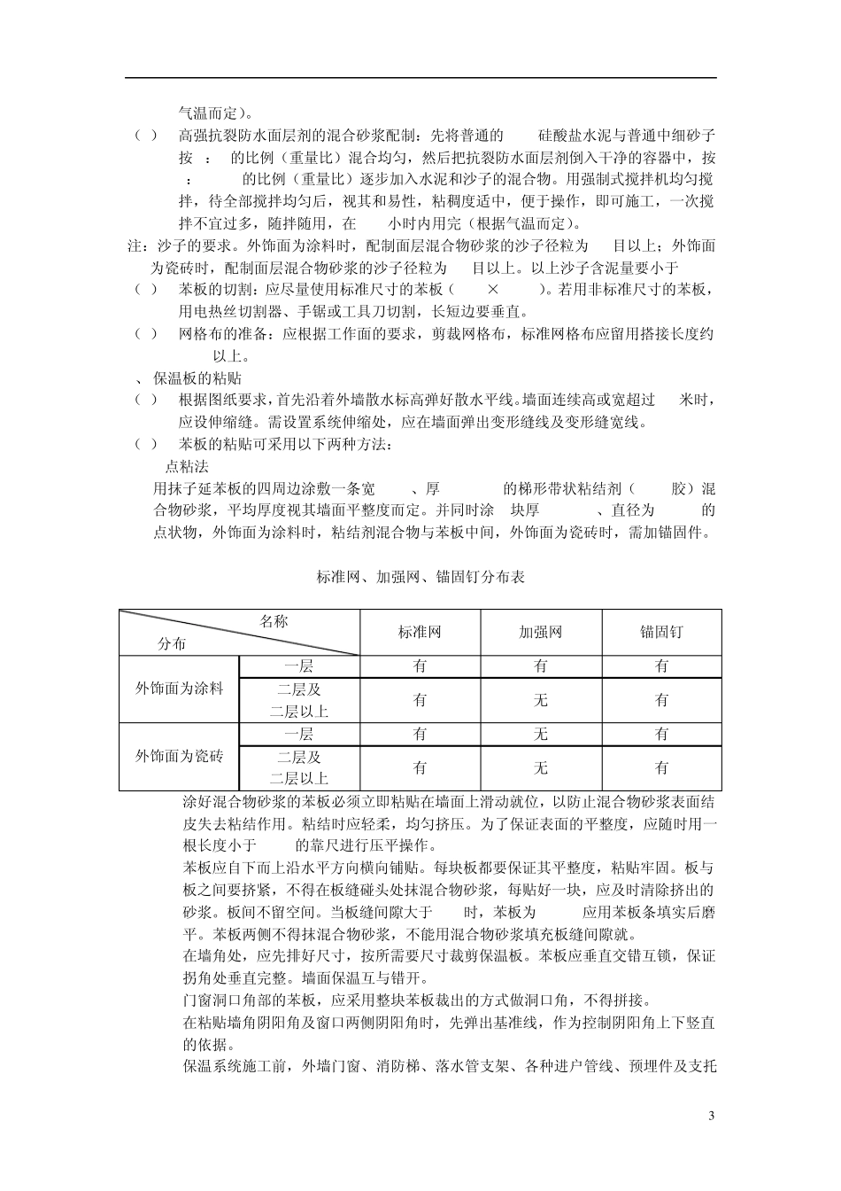 外墙外保温施工方案苯板_第3页