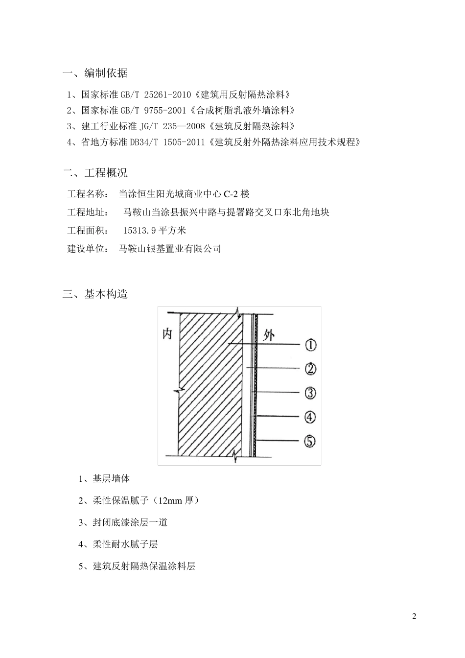 外墙涂料保温施工方案_第2页