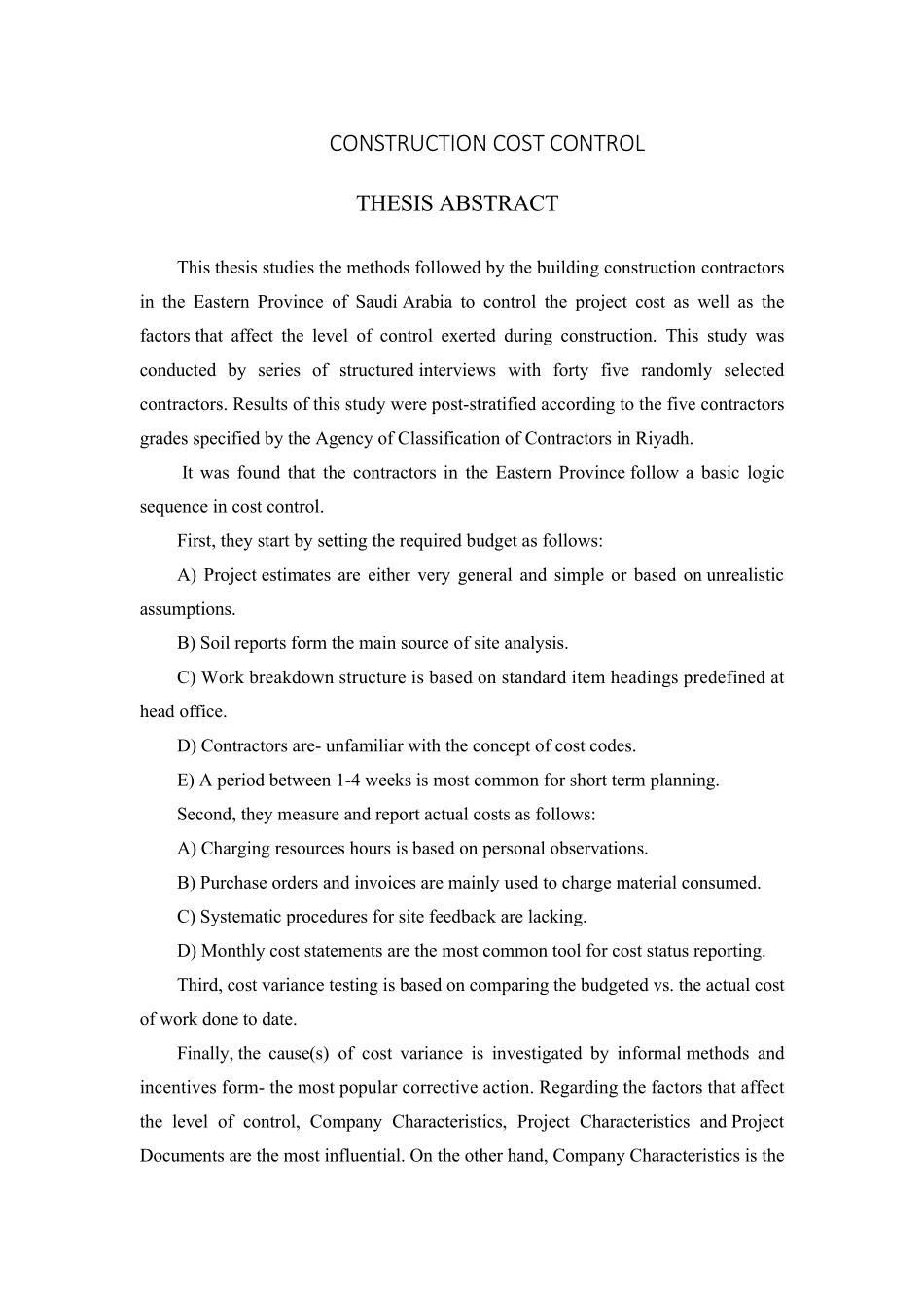 外文文献成本控制_第1页