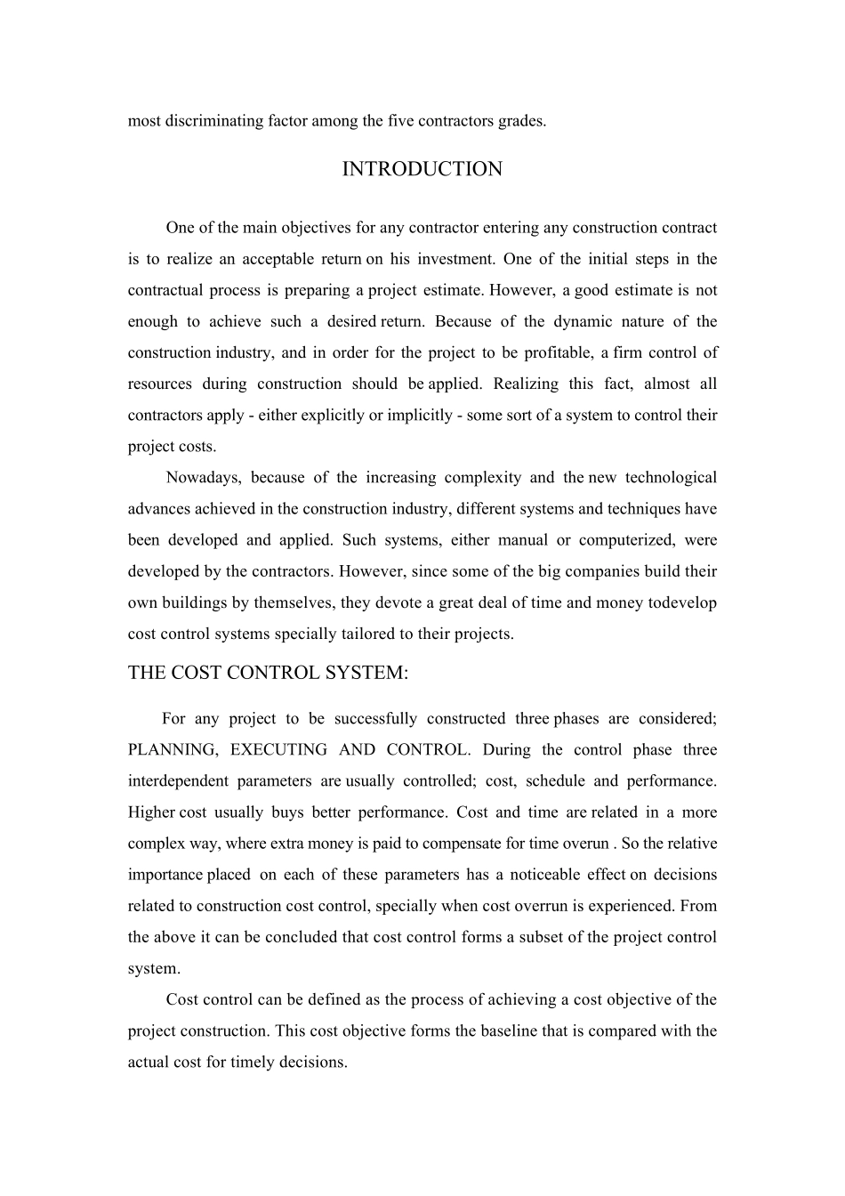 外文文献成本控制_第2页