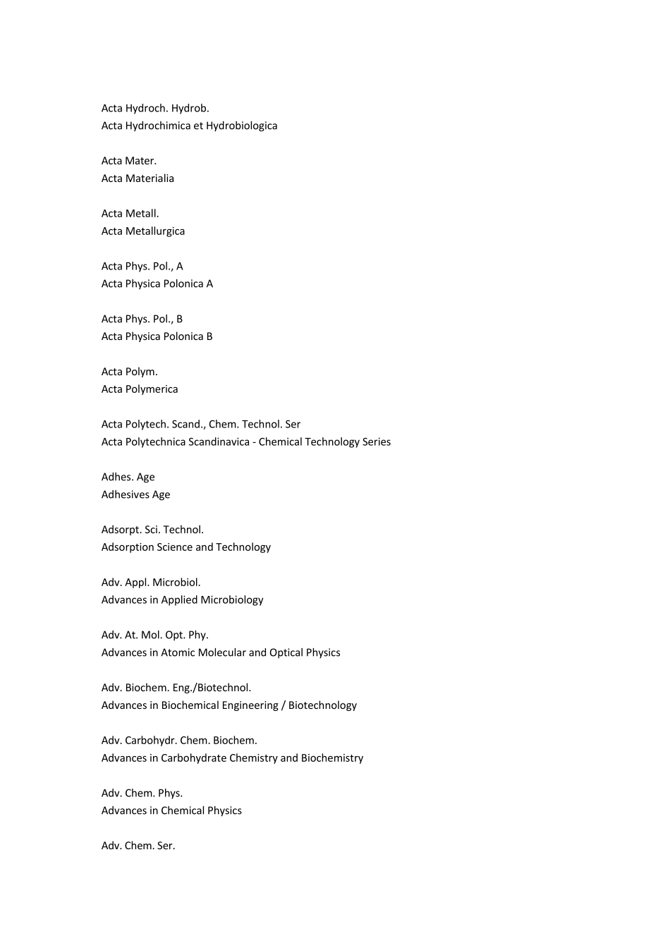 外文期刊缩写与全称_第2页