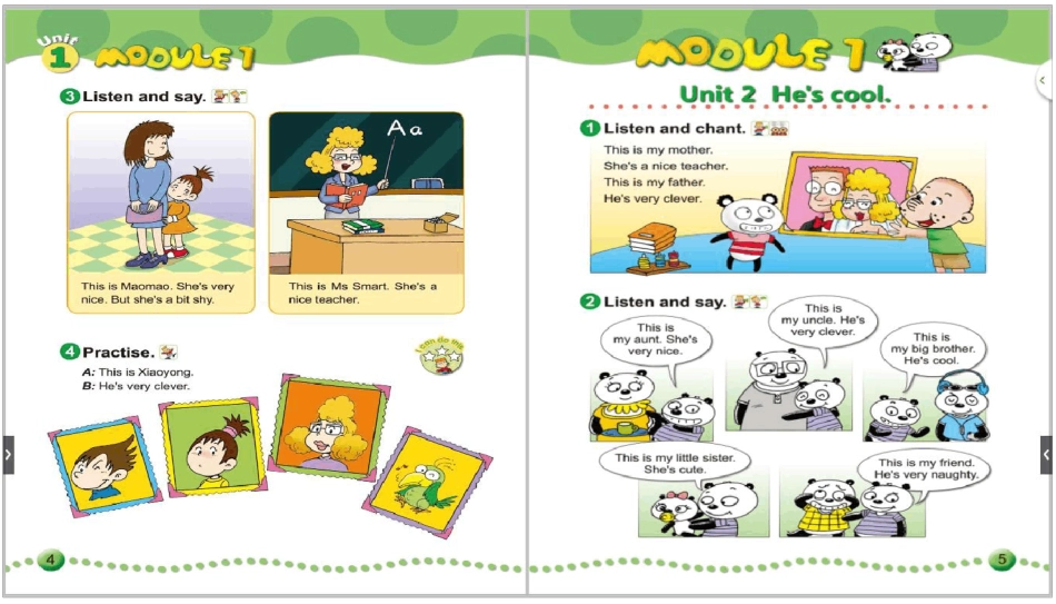 外研版(三起)四年级英语下册电子课本教材_第3页