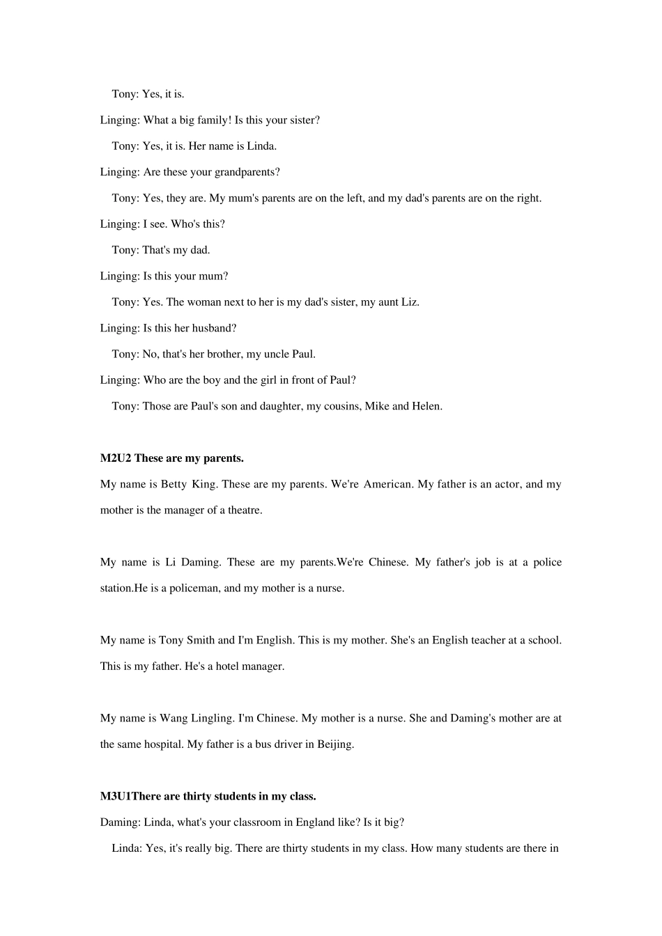 外研版七年级英语上册电子版课文七上外研版英语电子书_第2页