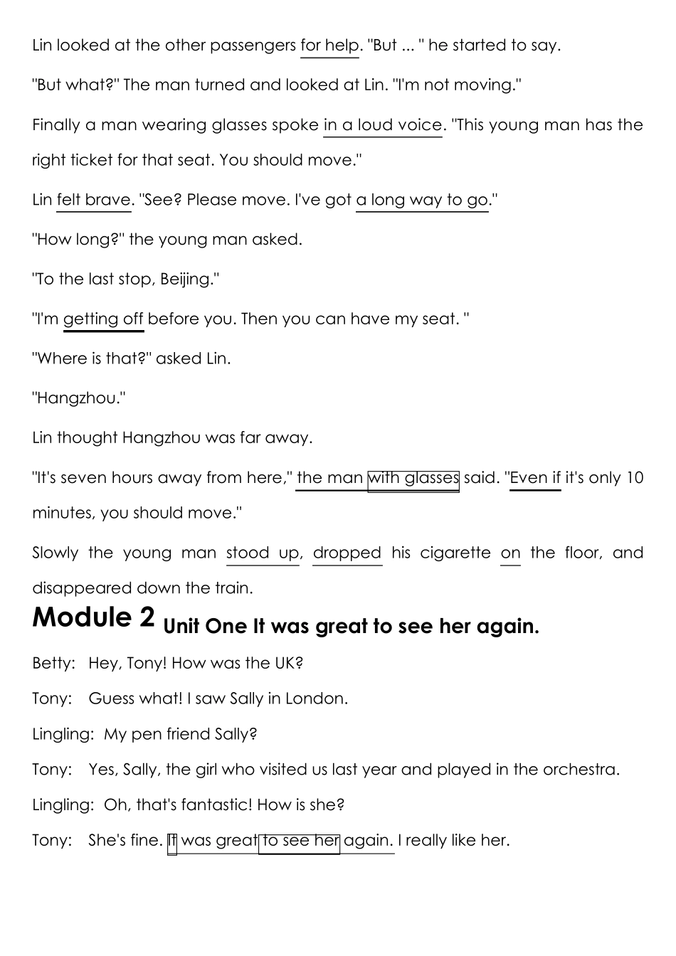 外研版九年级英语下册(课文及对话)_第3页