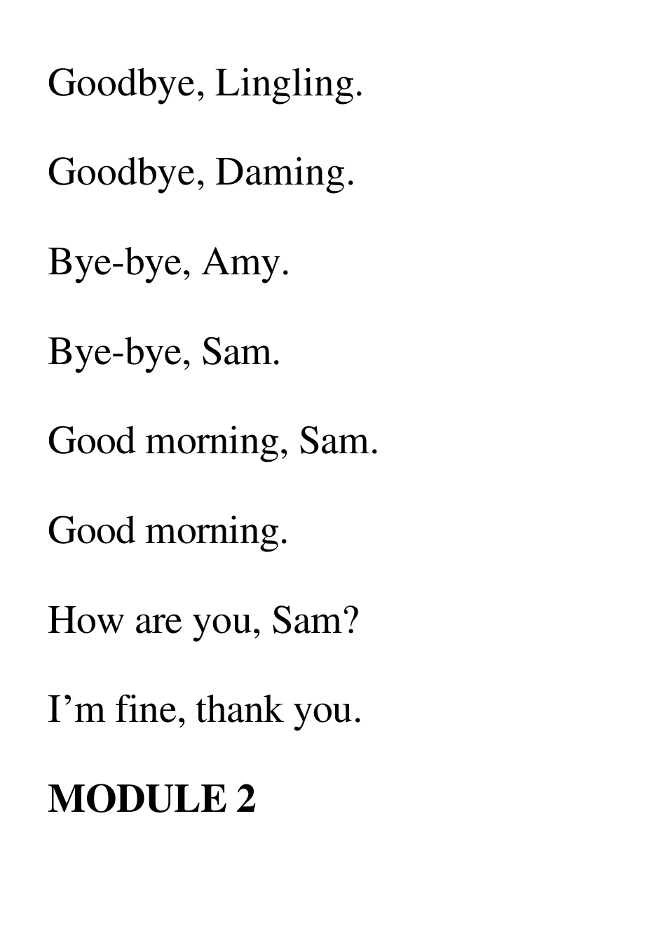 外研版小学三年级上册英语课文_第2页