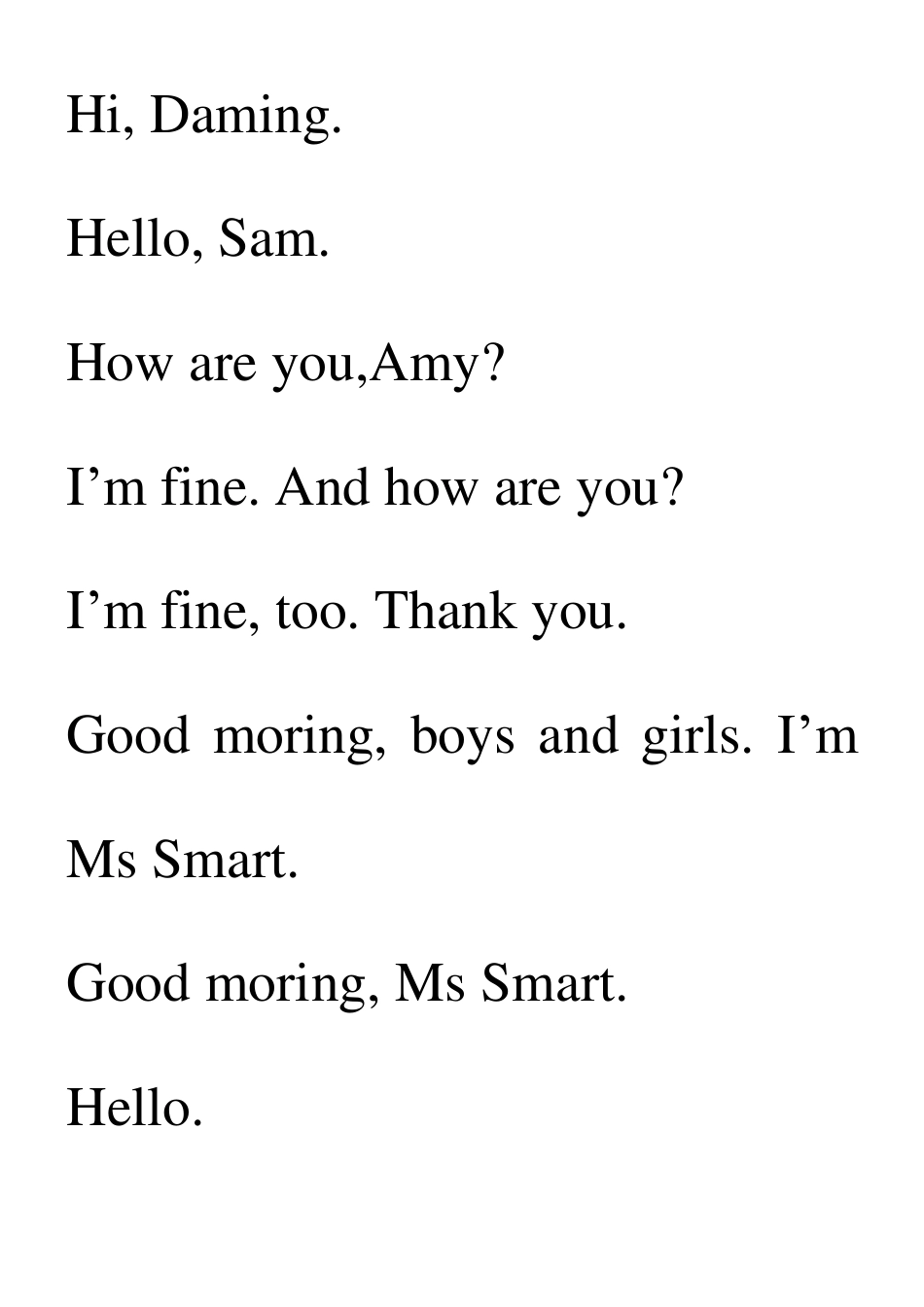 外研版小学三年级上册英语课文_第3页