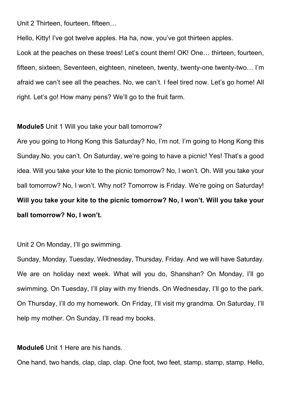 外研版英语电子课文三年级下_第3页