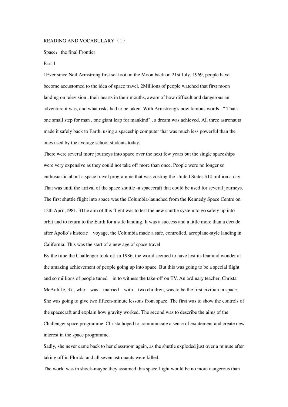 外研选修8M5课文英汉对译校对版_第1页