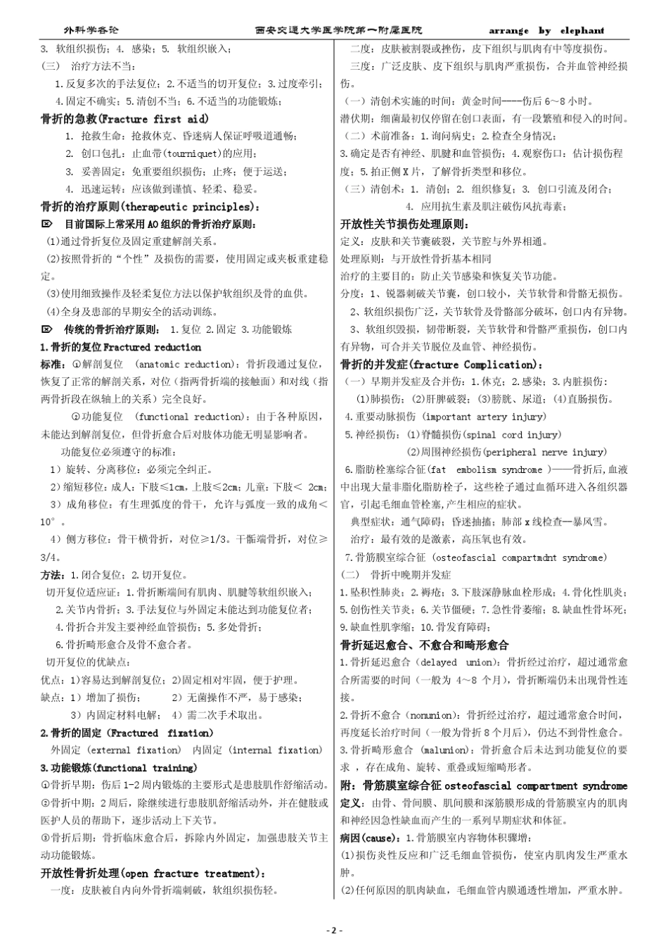 外科学各论复习宝典_第2页