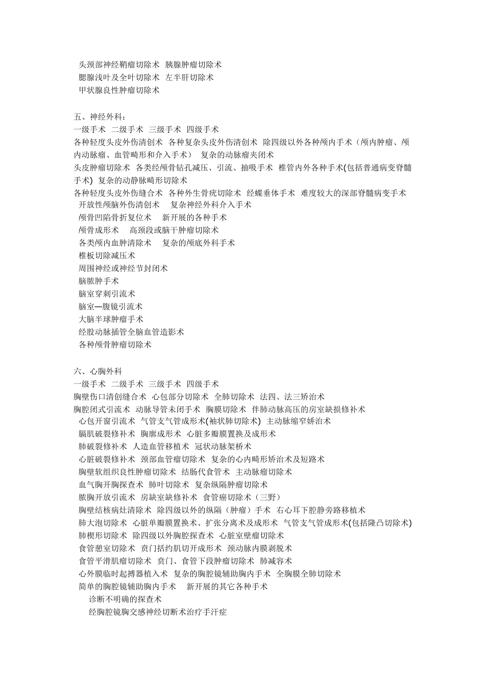 外科手术分级_第3页