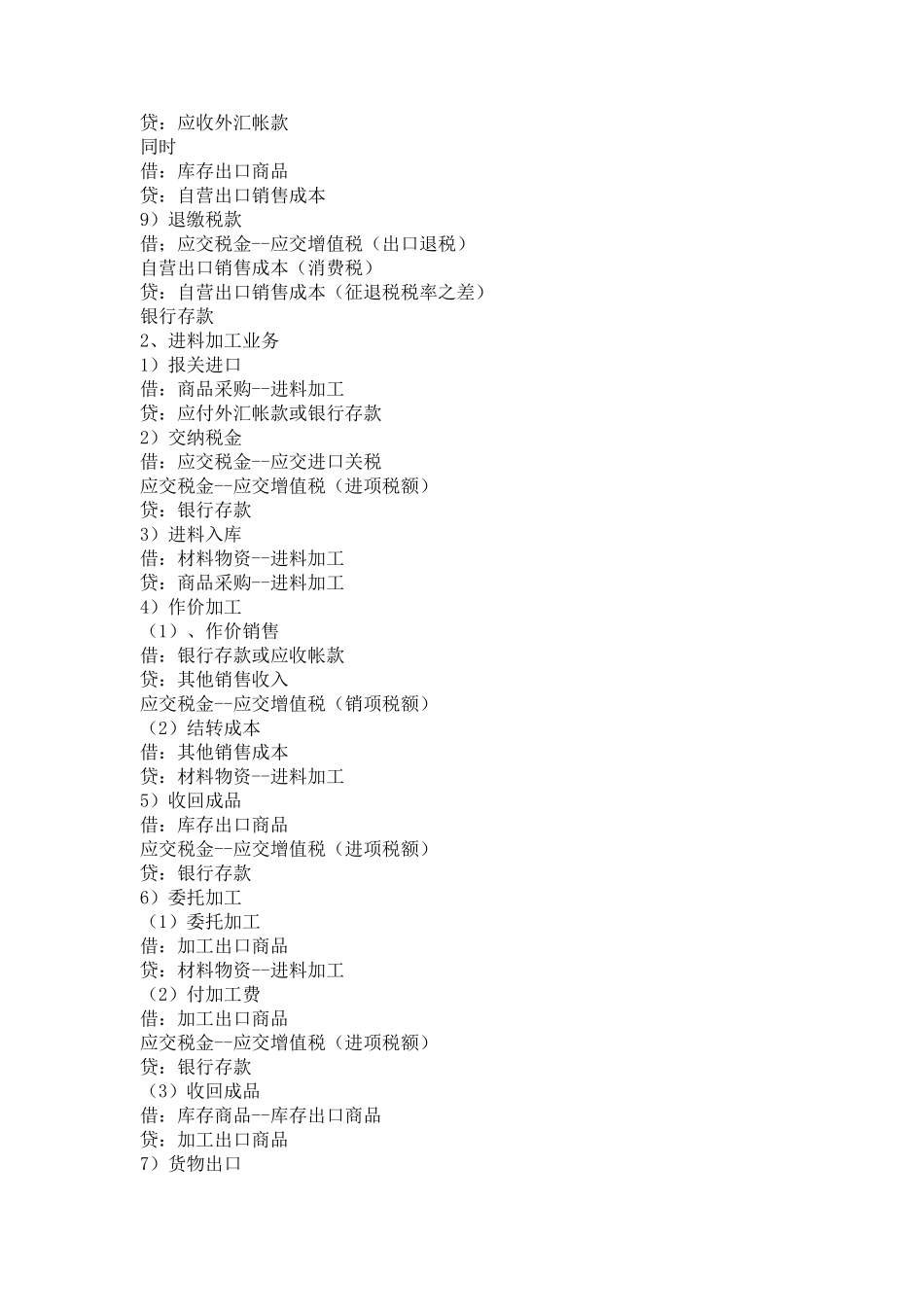 外贸企业出口业务会计帐务处理_第2页