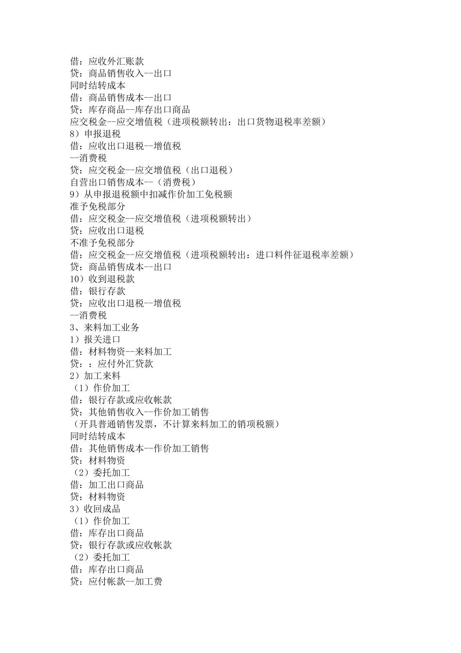 外贸企业出口业务会计帐务处理_第3页