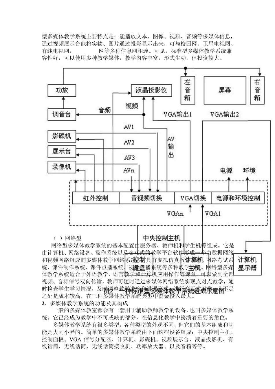 多媒体教学平台的使用与维护实验指导书_第3页