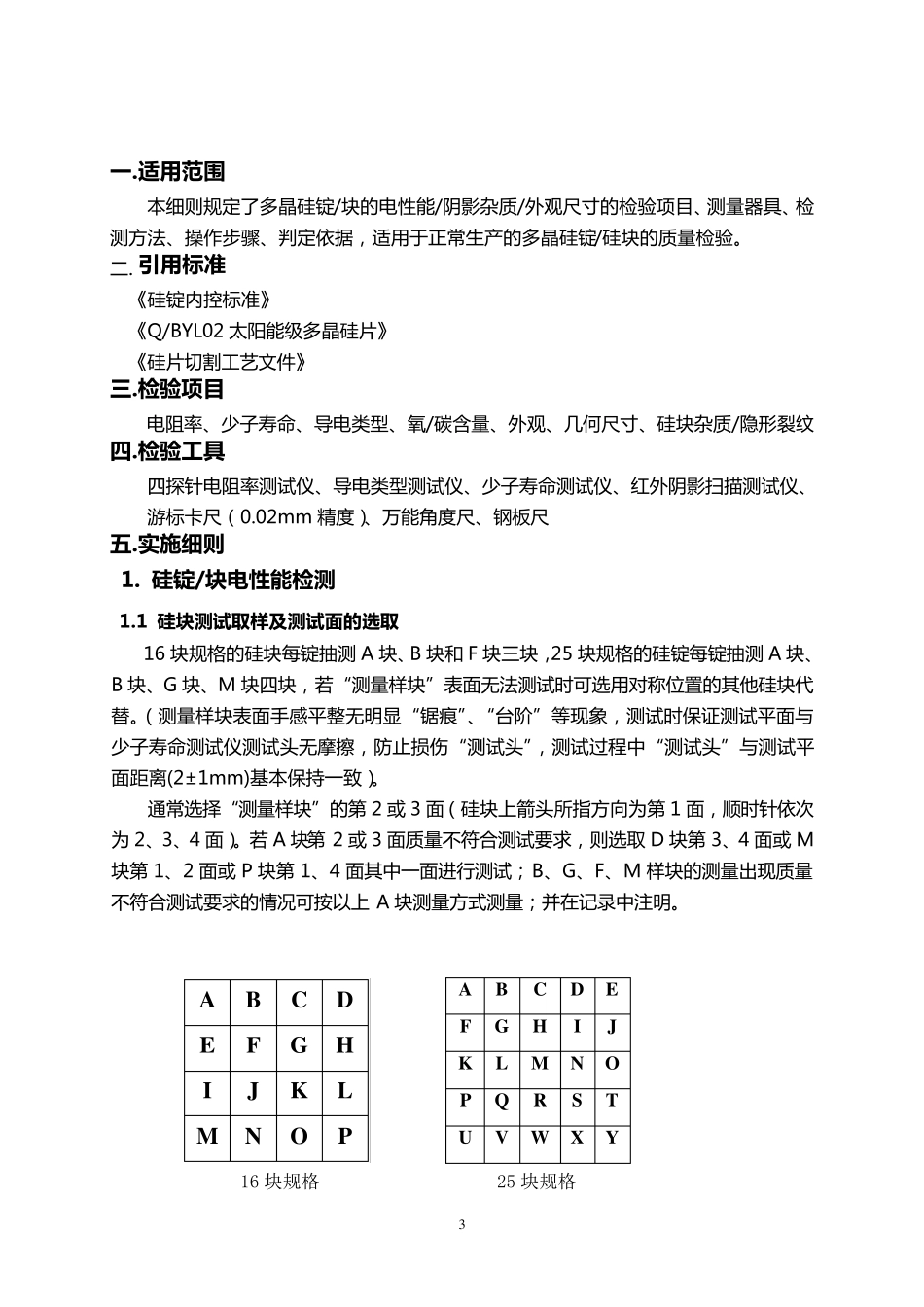 多晶硅块检验标准_第3页