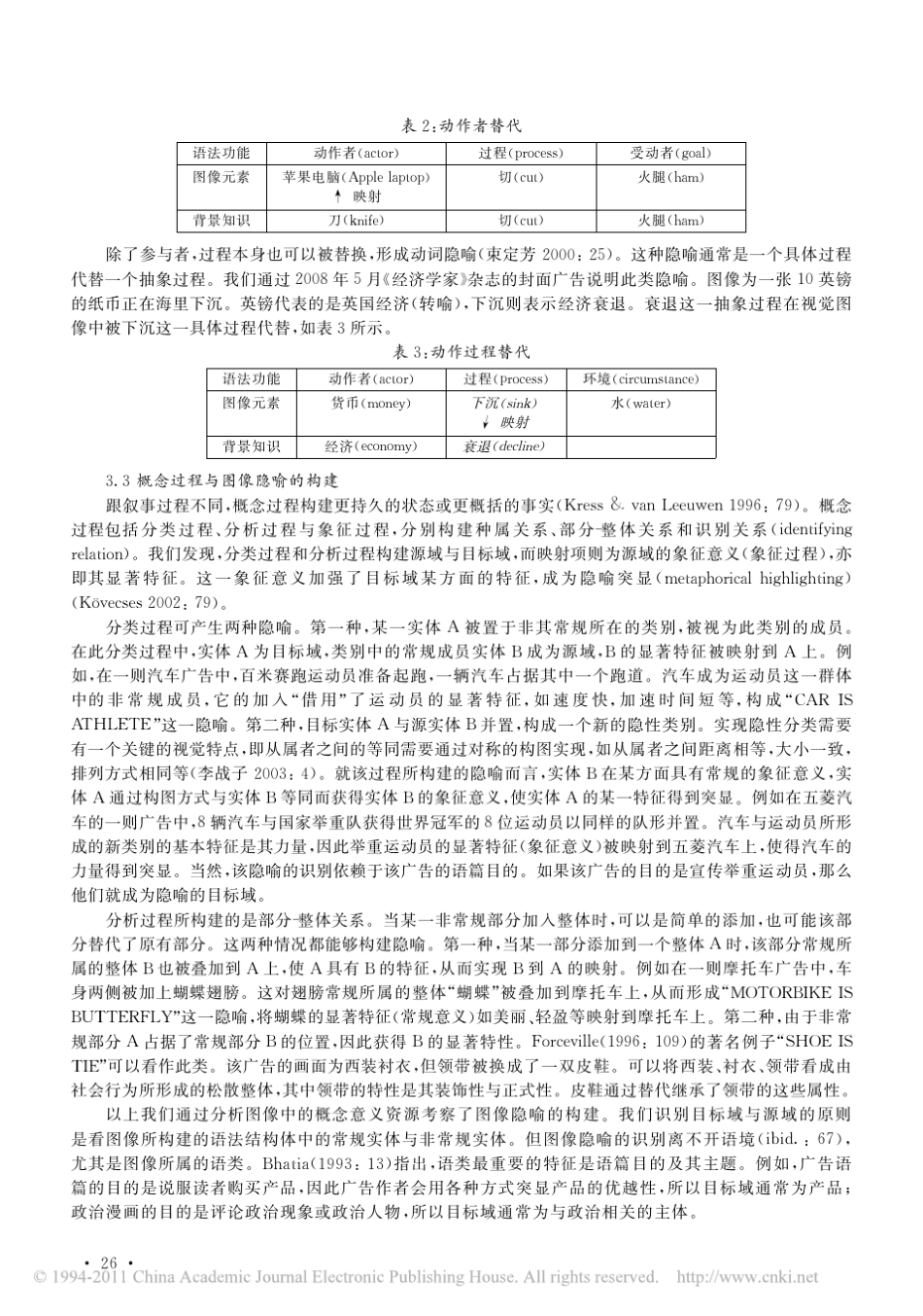 多模态隐喻的构建与分类_系统功能视角_第3页