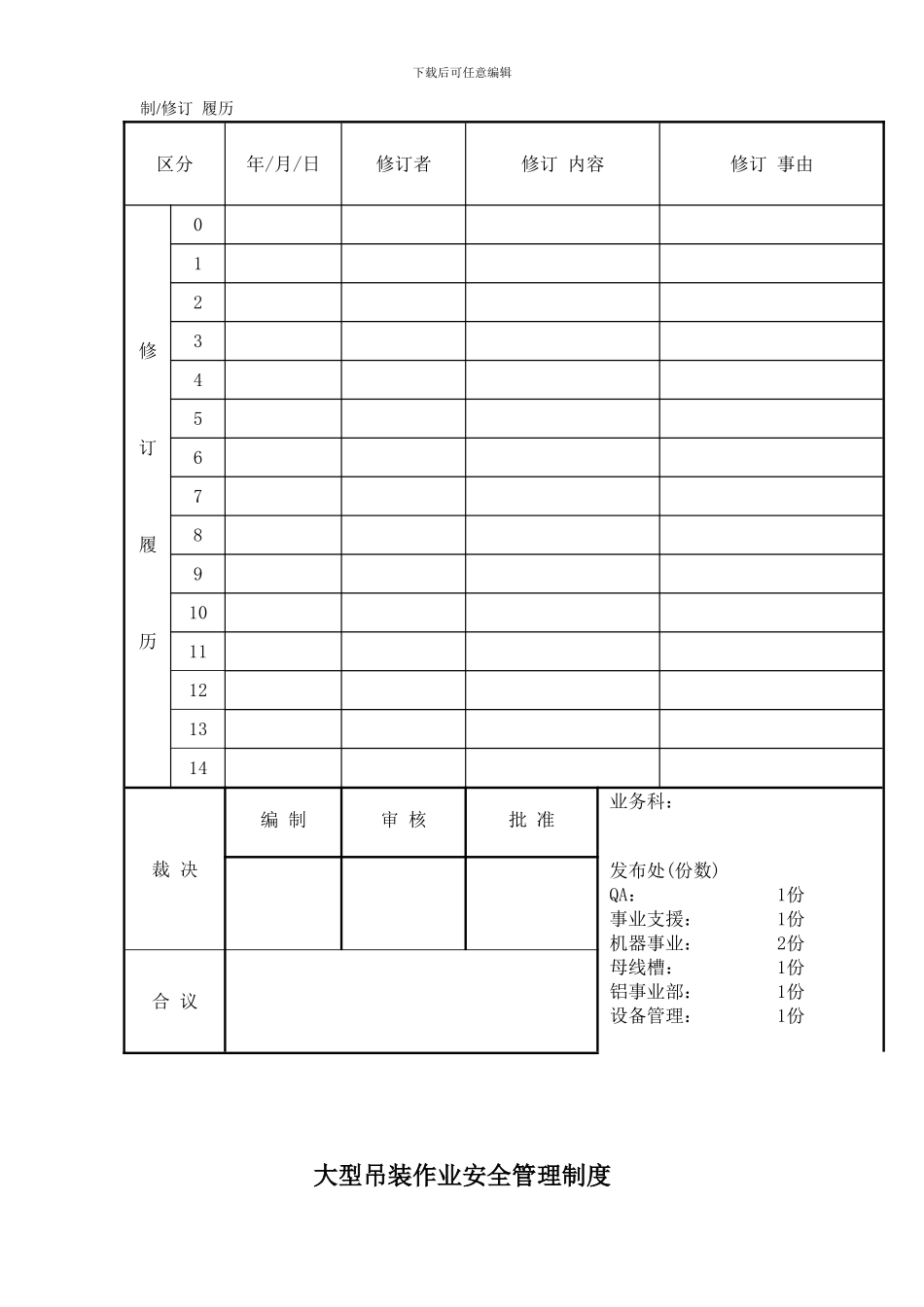 大型吊装作业安全管理制度_第1页