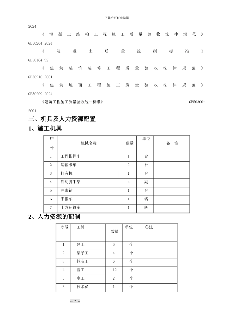 大门施工方案_第2页